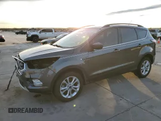 2017 Ford Escape SE with VIN 1FMCU0G91HUE07265, listed as a Copart auction lot 84231444 with 82,990 mi miles and Clean Title. Bid and sale history available at carsss.com. Image 1.