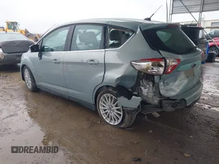 2013 Ford C-Max SEL with VIN 1FADP5BU9DL525420, listed as a IAAI auction lot 41877422 with 81,650 mi miles. Bid and sale history available at carsss.com. Image 3.