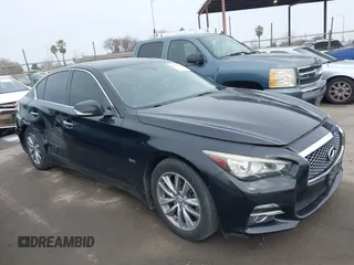 2017 Infiniti Q50 Signature Edition with VIN JN1EV7AP7HM741104, listed as a IAAI auction lot 41434197 with 78,033 mi miles and . Bid and sale history available at DreamBid. Image 14.