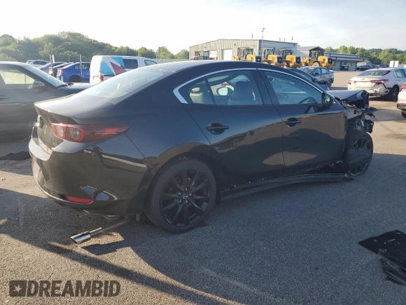 2024 Mazda 3 S Select Sport with VIN 3MZBPABM8RM426472, listed as a Copart auction lot 62066255 with 17,857 mi miles and Non repairable. Bid and sale history available at DreamBid. Image 3.