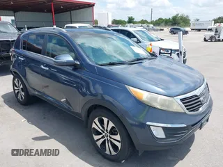 2012 Kia Sportage EX with VIN KNDPC3A27C7179138, listed as a IAAI auction lot 42097836 with 233,448 mi miles and . Bid and sale history available at DreamBid. Image 1.