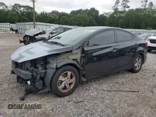 2014 Hyundai Elantra SE with VIN 5NPDH4AE7EH472654, listed as a Copart auction lot 62505015 with 146,340 mi miles and Salvage title. Bid and sale history available at DreamBid. Image 1.