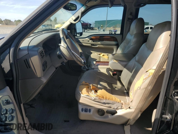 2001 Ford Excursion Limited z VIN 1FMNU42S71EA71342, wystawiony jako Copart lot #43636565 z przebiegiem 181 107 mil mil oraz Szkoda całkowita • Salvage title. Historia ofert i sprzedaży dostępna na DreamBid. Obrazek 7.