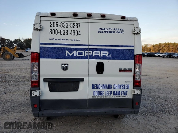 2014 Ram ProMaster Cargo with VIN 3C6TRVNG6EE116203, listed as a Copart auction lot 80209864 with 325,482 mi miles and Clean Title. Bid and sale history available at carsss.com. Image 6.