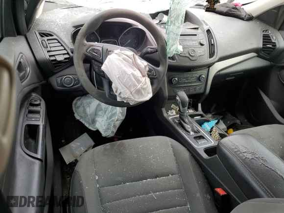 2018 Ford Escape S with VIN 1FMCU0F73JUB53435, listed as a Copart auction lot 46977155 with 105,488 mi miles and Salvage Title. Bid and sale history available at carsss.com. Image 8.