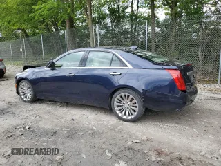 2015 Cadillac CTS Luxury AWD with VIN 1G6AX5SX3F0129613, listed as a Copart auction lot 58037745 with 110,506 mi miles and Salvage title. Bid and sale history available at DreamBid. Image 2.