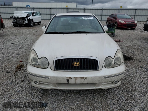 2004 Hyundai Sonata GLS with VIN KMHWF35H44A014911, listed as a Copart auction lot 47846795 with 129,920 mi miles and Salvage Title. Bid and sale history available at DreamBid. Image 5.
