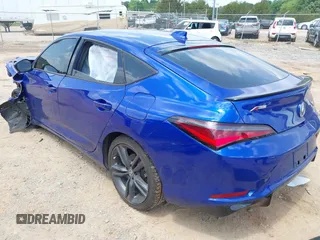 2023 Acura Integra w/A-Spec Package with VIN 19UDE4H35PA018458, listed as a IAAI auction lot 42279087 with 41,734 mi miles and . Bid and sale history available at DreamBid. Image 3.