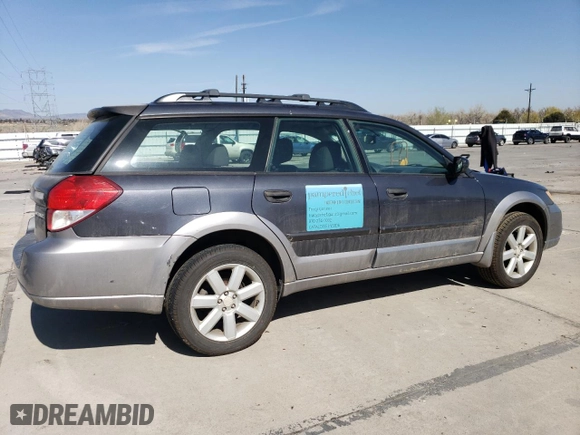 2009 Subaru Outback Special Edtn with VIN 4S4BP61C596312160, listed as a Copart auction lot 52614155 with 169,834 mi miles and Salvage Title. Bid and sale history available at carsss.com. Image 3.