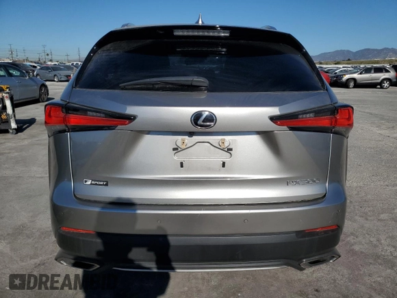 2018 Lexus NX with VIN JTJYARBZ4J2085850, listed as a Copart auction lot 46632265 with 58,832 mi miles and Salvage Title. Bid and sale history available at carsss.com. Image 6.