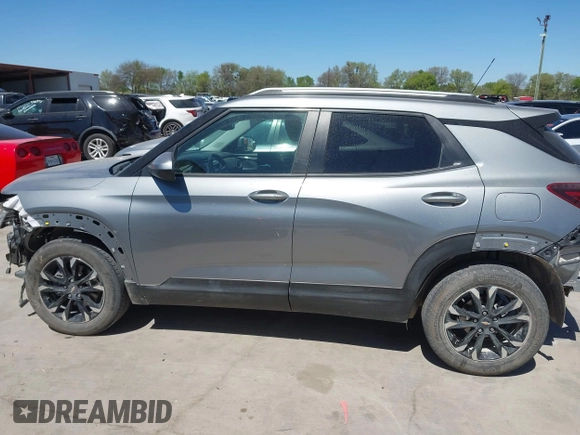 2023 Chevrolet TrailBlazer LT with VIN KL79MPSL9PB145187, listed as a IAAI auction lot 41841302 with 39,489 mi miles and . Bid and sale history available at DreamBid. Image 15.