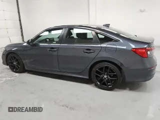 2022 Honda Civic Sport with VIN 2HGFE2F51NH522246, listed as a Copart auction lot 45579905 with 53,208 mi miles and Clean Title. Bid and sale history available at carsss.com. Image 2.