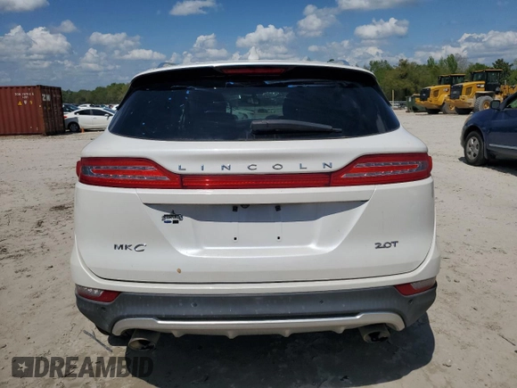 2018 Lincoln MKC Premiere with VIN 5LMCJ1C93JUL32334, listed as a Copart auction lot 51333715 with Not Provided miles and Salvage Title. Bid and sale history available at DreamBid. Image 6.