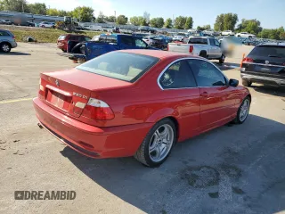 2003 BMW 3 Series 330Ci with VIN WBABN53433PH05151, listed as a Copart auction lot 72736014 with 186,513 mi miles and Clean Title. Bid and sale history available at carsss.com. Image 3.