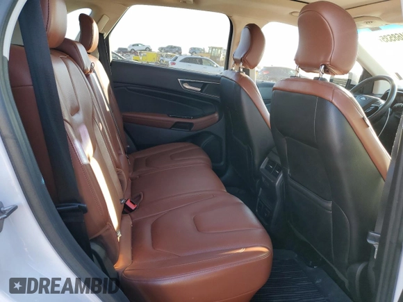 2017 Ford Edge Titanium with VIN 2FMPK4K81HBC43874, listed as a Copart auction lot 47468535 with 91,585 mi miles and Salvage Title. Bid and sale history available at carsss.com. Image 11.