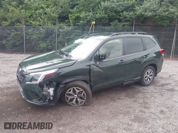 2023 Subaru Forester Premium with VIN JF2SKADC2PH502924, listed as a IAAI auction lot 42688556 with 39,306 mi miles and . Bid and sale history available at DreamBid. Image 6.