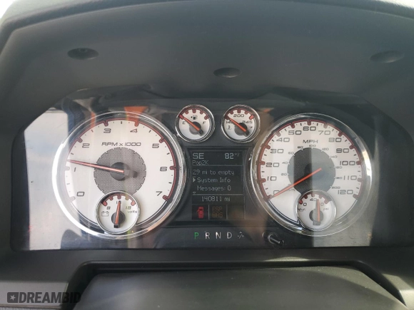 2009 Dodge Ram 1500 SLT with VIN 1D3HV18T59S764959, listed as a Copart auction lot 50773655 with 140,811 mi miles and Salvage Title. Bid and sale history available at carsss.com. Image 9.