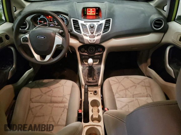 2011 Ford Fiesta SE with VIN 3FADP4BJ2BM153639, listed as a Copart auction lot 50975305 with 128,711 mi miles and Salvage Title. Bid and sale history available at carsss.com. Image 8.