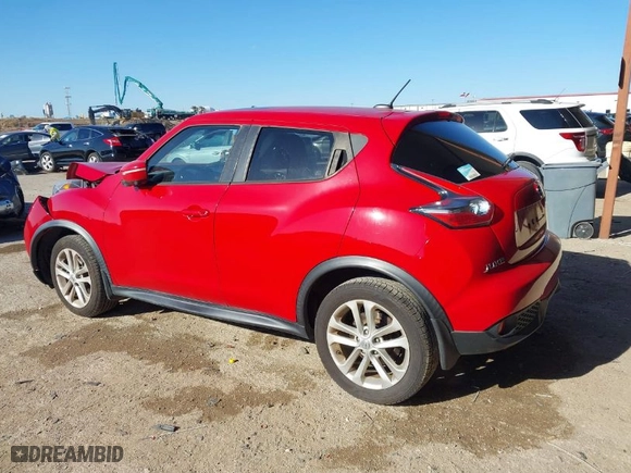 2016 Nissan Juke S with VIN JN8AF5MR8GT601274, listed as a IAAI auction lot 41837920 with 100,856 mi miles. Bid and sale history available at carsss.com. Image 3.