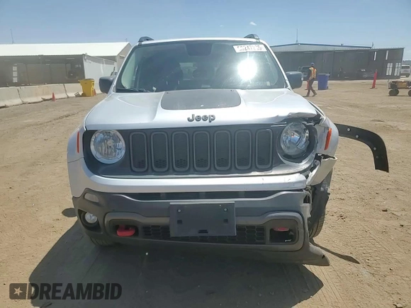 2017 Jeep Renegade Trailhawk с VIN ZACCJBCB9HPE82976, выставлен на аукционе Copart как лот 58247235 с пробегом 92 350 миль миль и Списание • Salvage title. История ставок и продаж доступна на DreamBid. Изображение 14.