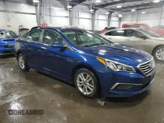 2017 Hyundai Sonata SE with VIN 5NPE24AF1HH543656, listed as a Copart auction lot 45028785 with 87,274 mi miles and Salvage Title. Bid and sale history available at carsss.com. Image 4.
