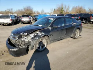 2011 Dodge Avenger Heat with VIN 1B3BD1FG3BN584764, listed as a Copart auction lot 42808715 with 163,401 mi miles and Salvage Title. Bid and sale history available at DreamBid. Image 1.