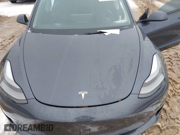 2023 Tesla Model 3 Performance with VIN 5YJ3E1EC6PF590739, listed as a IAAI auction lot 40919165 with 20,474 mi miles. Bid and sale history available at carsss.com. Image 10.