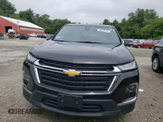 2023 Chevrolet Traverse LS with VIN 1GNEVFKW6PJ182195, listed as a Copart auction lot 66837634 with 26,560 mi miles and Salvage Title. Bid and sale history available at carsss.com. Image 5.