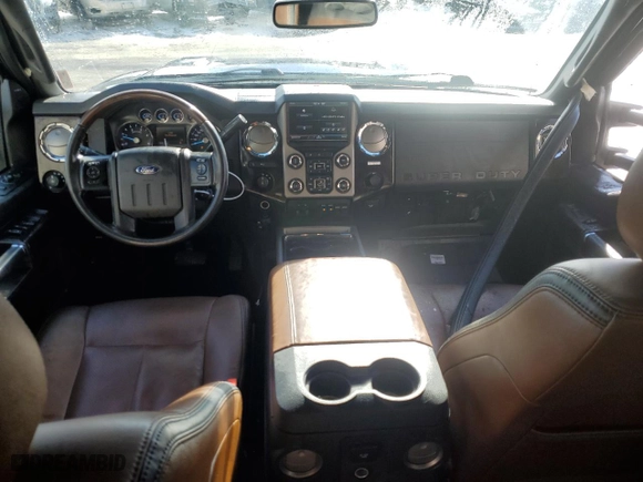 2013 Ford Super Duty F-350 SRW Platinum with VIN 1FT8W3BT2DEB74123, listed as a Copart auction lot 43969075 with NaN miles and Clean Title. Bid and sale history available at carsss.com. Image 8.