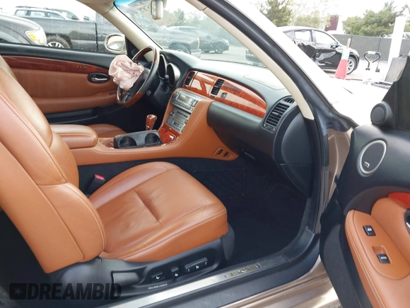 2003 Lexus SC with VIN JTHFN48Y430043403, listed as a IAAI auction lot 42057878 with 69,691 mi miles. Bid and sale history available at carsss.com. Image 5.