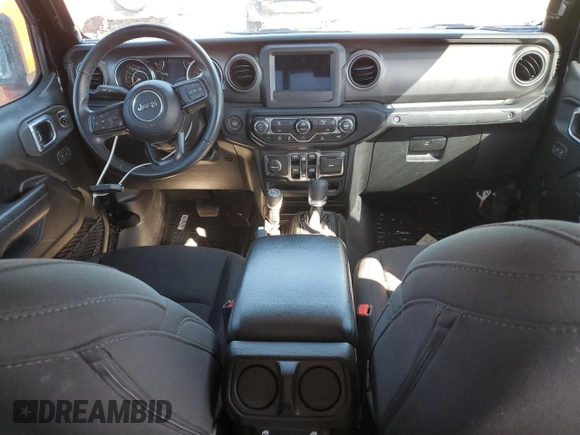 2022 Jeep Gladiator Sport S with VIN 1C6JJTAG0NL122806, listed as a Copart auction lot 50346845 with 24,182 mi miles and Clean title. Bid and sale history available at DreamBid. Image 8.