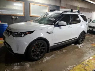 2018 Land Rover Discovery HSE z VIN SALRR2RK0JA048390, wystawiony jako Copart lot #88064575 z przebiegiem Nie podano mil oraz Szkoda całkowita • Salvage title. Historia ofert i sprzedaży dostępna na DreamBid. Obrazek 1.