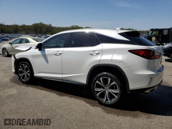 2018 Lexus RX with VIN 2T2BZMCA7JC150877, listed as a Copart auction lot 51517245 with 53,876 mi miles and Salvage Title. Bid and sale history available at carsss.com. Image 2.