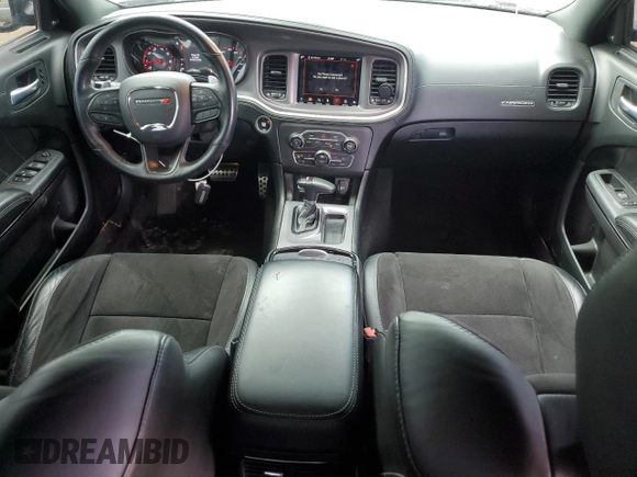 2021 Dodge Charger R/T with VIN 2C3CDXCT6MH682145, listed as a Copart auction lot 57914195 with 49,202 mi miles and Salvage title. Bid and sale history available at DreamBid. Image 8.