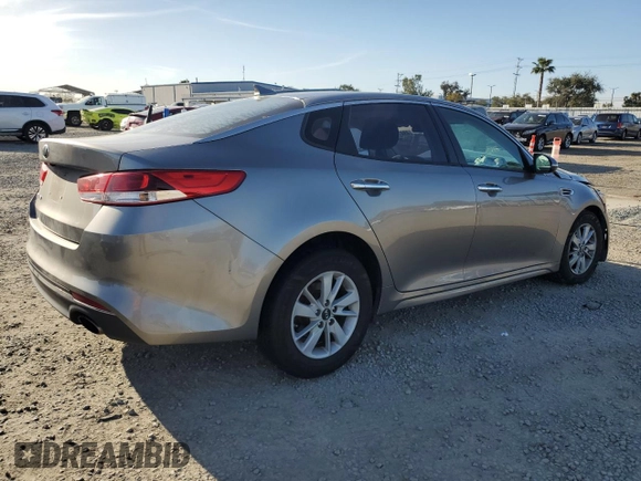 2017 Kia Optima LX with VIN 5XXGT4L31HG149093, listed as a Copart auction lot 49476235 with Not provided miles and Salvage title. Bid and sale history available at DreamBid. Image 3.