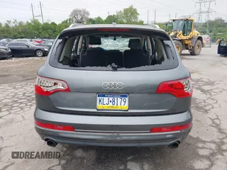 2014 Audi Q7 Premium Plus with VIN WA1LGAFE8ED014210, listed as a IAAI auction lot 42176663 with 101,557 mi miles and . Bid and sale history available at DreamBid. Image 16.