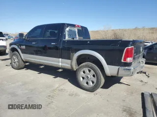 2014 Ram 2500 Laramie with VIN 3C6UR5FL2EG320582, listed as a Copart auction lot 52282625 with 216,745 mi miles and Salvage title. Bid and sale history available at DreamBid. Image 2.