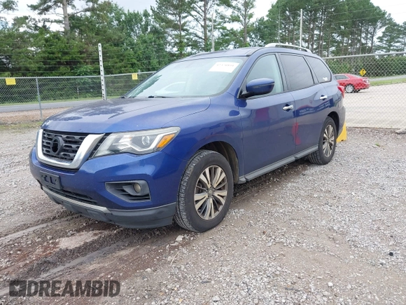 2017 Nissan Pathfinder SV z VIN 5N1DR2MMXHC613443, wystawiony jako IAAI lot #42370891 z przebiegiem 135 460 mil mil oraz . Historia ofert i sprzedaży dostępna na DreamBid. Obrazek 17.