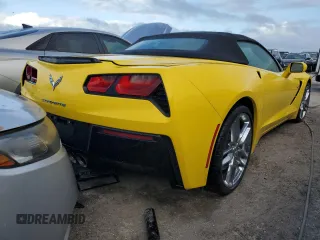 2018 Chevrolet Corvette 3LT with VIN 1G1YF3D70J5104401, listed as a Copart auction lot 76174614 with 0 mi miles and Non Repairable. Bid and sale history available at carsss.com. Image 3.