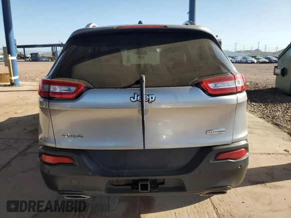2018 Jeep Cherokee Latitude Plus with VIN 1C4PJMLX3JD578101, listed as a Copart auction lot 60707715 with 110,867 mi miles and Salvage title. Bid and sale history available at DreamBid. Image 6.