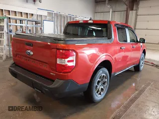 2023 Ford Maverick XL with VIN 3FTTW8F90PRA60130, listed as a IAAI auction lot 41912536 with 11,460 mi miles and . Bid and sale history available at DreamBid. Image 4.