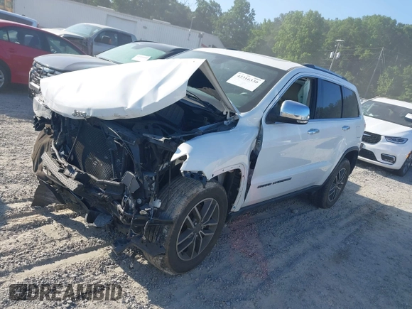 2019 Jeep Grand Cherokee Limited with VIN 1C4RJEBG9KC680641, listed as a IAAI auction lot 42316330 with 91,058 mi miles and . Bid and sale history available at DreamBid. Image 17.