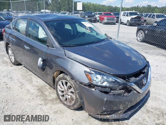 2019 Nissan Sentra SV with VIN 3N1AB7AP7KY255646, listed as a IAAI auction lot 39419789 with 118,216 mi miles and . Bid and sale history available at DreamBid. Image 6.