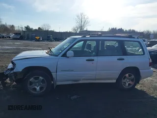 2002 Subaru Forester S w/Premium Pkg with VIN JF1SF65662H739973, listed as a IAAI auction lot 41731564 with 122,452 mi miles. Bid and sale history available at carsss.com. Image 15.