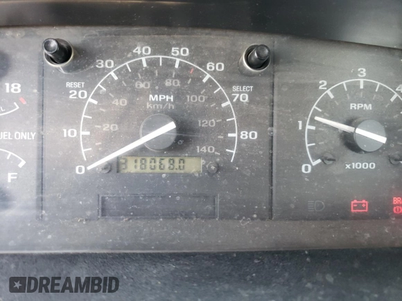 1994 Ford F-250 with VIN 1FTEF25Y9RLA77489, listed as a Copart auction lot 75761834 with 318,068 mi miles and Salvage Title. Bid and sale history available at DreamBid. Image 9.