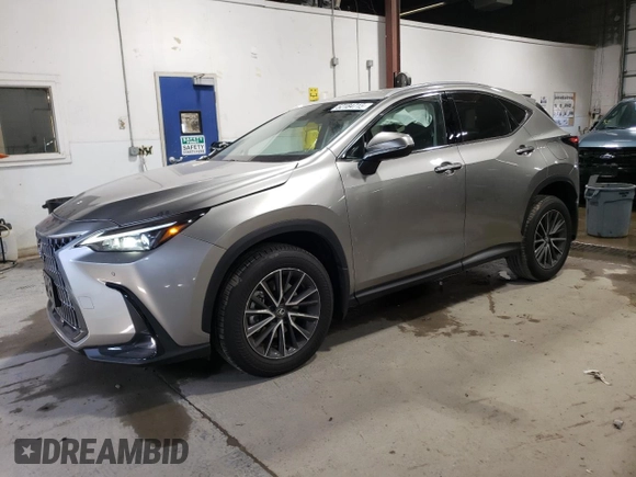 2025 Lexus NX 350 z VIN 2T2AGCEZ3SC069861, wystawiony jako Copart lot #52184715 z przebiegiem 2 709 mil mil oraz Szkoda całkowita • Salvage title. Historia ofert i sprzedaży dostępna na DreamBid. Obrazek 1.