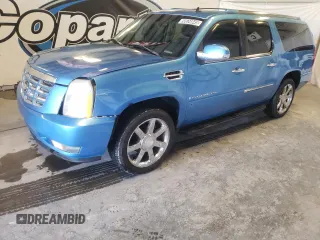 2007 Cadillac Escalade ESV with VIN 1GYFK66827R372069, listed as a Copart auction lot 50534845 with 255,160 mi miles and Clean Title. Bid and sale history available at carsss.com. Image 1.