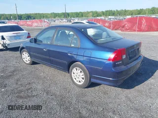 2004 Honda Civic LX with VIN 2HGES16534H643485, listed as a IAAI auction lot 42130844 with 143,007 mi miles. Bid and sale history available at carsss.com. Image 3.