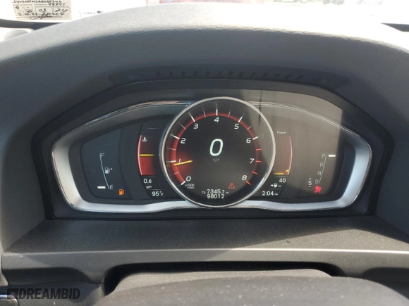 2016 Volvo S60 Inscription T5 Platinum with VIN LYV612TM3GB088346, listed as a Copart auction lot 56229524 with 98,012 mi miles and Salvage Title. Bid and sale history available at carsss.com. Image 9.