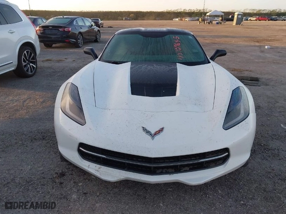 2014 Chevrolet Corvette Stingray 2LT with VIN 1G1YD2D70E5134858, listed as a IAAI auction lot 40709645 with 1 mi miles. Bid and sale history available at carsss.com. Image 12.